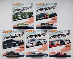 2018 Hot Wheels Car Culture Euro Speed 5 Car Set - Picture 1 of 11