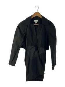 BOTTEGA VENETA Other Long Sleeve Dress 36 Cotton BLK Plain 621486 VKBP0 Used - Picture 1 of 6