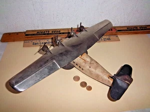 Vintage Wyandotte China Clipper Pan Am Toy Airplane Pressed Steel Toy - Picture 1 of 3