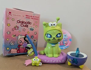Tokidoki Keroppi Chaser Galactic Cats Figur Sanrio Hello Kitty Galactic Paws - Bild 1 von 14