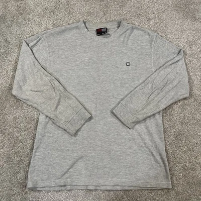 Southpole Thermal Shirt Men’s XXL Gray Long Sleeve Waffle Knit Casual Streetwear - Image 1 of 4