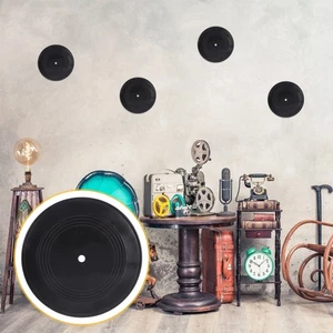 10 Pezzi Vinile Disco Decorazione Decorazioni Distintive Trendy Parete Ufficio - Foto 1 di 12