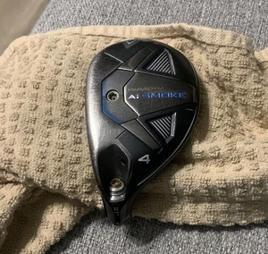 LH Left Handed Callaway Ai Smoke 21 Degree 4 Hybrid/Rescue- HEAD ONLY - Picture 1 of 12