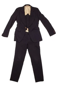 COMME DES GARCONS HOMME PLUS 2014 BLACK POLYESTER LEOPARD PRINT 2-PIECE SUIT - Picture 1 of 14
