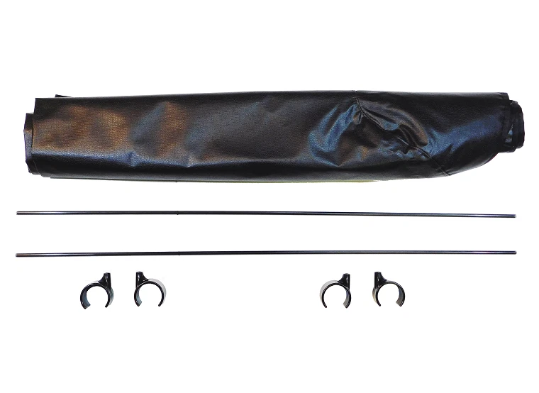 KAWASAKI MULE 3010 4010 TRANS 4X4 BLACK SOFT ROOF TOP 05 06 07 08 09 10 11 12 13