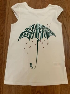 Authentic Burberry Girls Umbrella T-Shirt size 10 - Picture 1 of 4