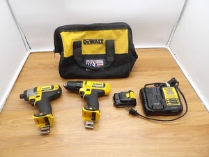 DeWALT 12V MAX Kit With DCD710 Drill, DCF815 Impact, Charger and Battery - Picture 1 of 13