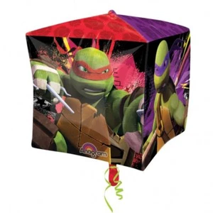 Anagram Ultrashape Cubez - Teenage Mutant Ninja Turtles-Balloon Party 38cm Tmnt - Picture 1 of 1