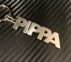 PIPPA Llavero Llavero Acero Inoxidable Nombre Regalo - Imagen 1 de 2