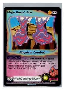 1x DBZ CCG MAJIN BUU'S GOO 60 HOLO FOIL FUSIÓN POCO COMÚN SAGA DRAGON BALL Z - Imagen 1 de 1