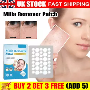 144PCS Milia Remover Patches for Milia Spot Treatment Soften Eye Skin Care - Picture 1 of 11