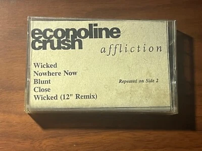Econoline Crush – Affliction Sampler Promo Cassette Tape - Bild 1 von 2
