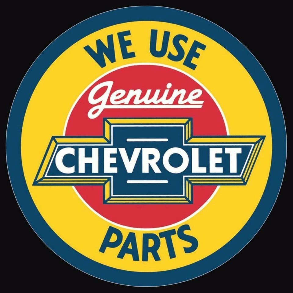 General Motors Chevy Genuine Parts Vinyl Decal Sticker Waterproof