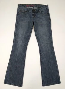 G by GUESS Drew Flare Womens Size 27 Blue Jeans Pants Low Rise Boot Cut - Picture 1 of 8