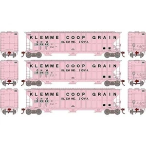 Athearn # 81585 RTR FMC 4700 Covered Hopper C&NW (3) HO MIB - Picture 1 of 1
