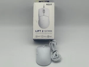 NZXT Lift 2 Symm Lightweight Ergonomic Wired Gaming Mouse - White - Picture 1 of 6