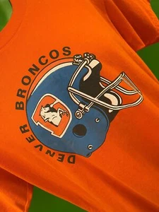 NFL Denver Broncos Made in USA Vintage 80s T-Shirt Men's Large - Picture 1 of 4