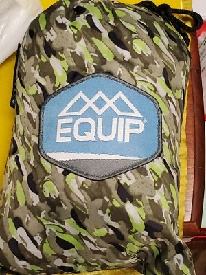 Equip Recycled Nylon Travel Hammock With Camo, Size 108” L x 56” W - Image 1 of 4