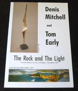 Denis Mitchell & Tom Early The Rock Und das Licht 1996 Kunst Exhibition Karten - Imagen 1 de 7