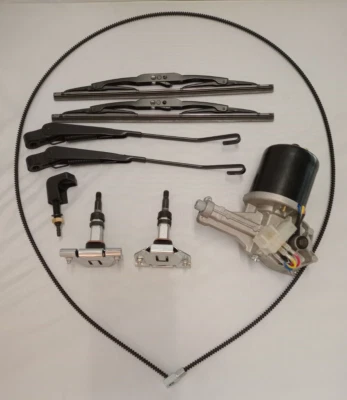 Kit limpiaparabrisas delantero Land Rover Defender 2002 motor/husillos FWK0031  Foto 1 de 4