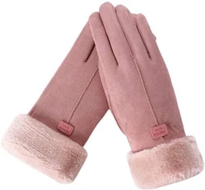 Winter Handschuhe Touchscreen Damen Handy Smartphone Fahrrad Sport Warme Rosa DE - Bild 1 von 19