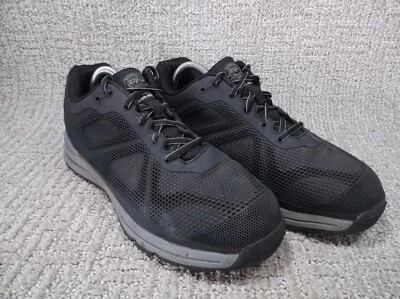 Мужские рабочие кроссовки Braaha Enduropro размер 8,5 черные серые комфортный безопасный носок - Изображение 1 из 4