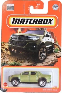 2022 Hot Wheels Matchbox 2018 Toyota Hilux - Green 40/100 - Picture 1 of 1