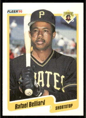 1990 Fleer #460b Rafael Belliard - Image 1 of 2