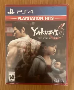 BRAND NEW SEALED Yakuza 6 The Song of Life Region free game Sony PS4 Sega PS5 - Picture 1 of 3