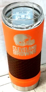 Cleveland Browns 24 Oz Insulated Travel Mug - Picture 1 of 4