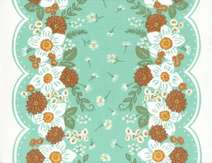 Toweling-Classic Retro-Country Flowers-Moda Fabrics-BTY - Picture 1 of 1