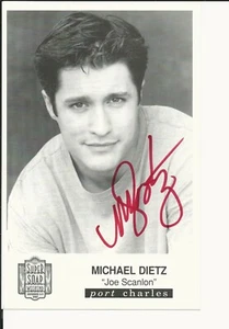 Michael Dietz Autograph Reprint Photo 9x6 Port Charles 1997 - Picture 1 of 1