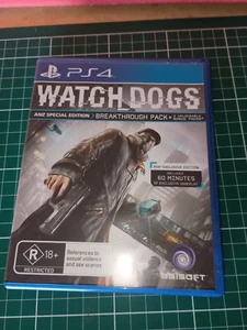 WATCH DOGS ANZ Special Edition Breakthrough Pack PlayStation 4 PS4 Game - Picture 1 of 3