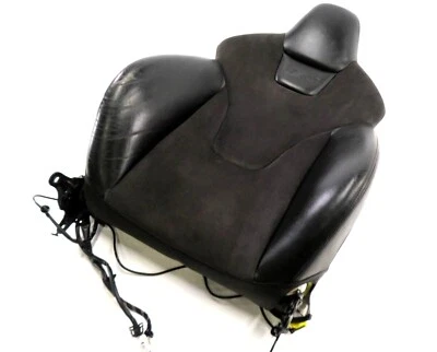 13-16 AUDI S4 (B8 8K) PASAJERO SUPERIOR COJÍN ASIENTO TÉRMICO (NEGRO ALCANTARA) Foto 1 de 4