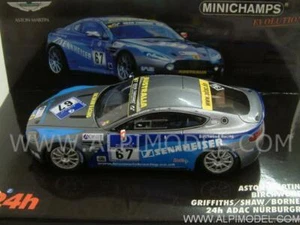Aston Martin Vantage V8 N24  Nurburgring 2010 Griffith 1:43 MINICHAMPS 437101367 - Foto 1 di 1