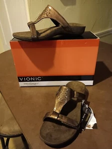 Vionic Women's size 8 "Patricia"/Bronze NEW - Picture 1 of 3