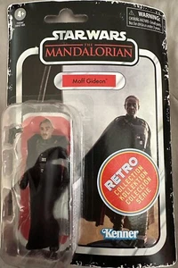 Figura de acción Star Wars The Mandalorian Moff Gideon colección retro de 3,75 pulgadas - Imagen 1 de 3