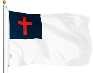 Bandera religiosa cristiana poliéster 3x5 pies para interiores y exteriores - Imagen 1 de 6