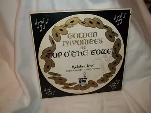 1973 Holiday Inn Des Moines Top O' the tower 33 rpm vinyl record menu signed - Picture 1 of 4