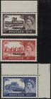 Morocco Agencies 1955 Tangier Castles Set Of 3, Mint Mnh (2 With Margins)