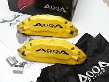 AOOA Aluminum Yellow REAR Brake Caliper Covers 2007-2018 CHEVY SILVERADO 1500