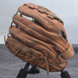 Dunlop 889/518 RHT Rechtshänder Wurf Leder Baseball Handschuh weich - Bild 1 von 12