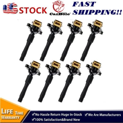 Paquete de 6 bobinas de encendido UF354 para BMW E46 E39 X5 E36 325 330 328 M3 UF300 B321X6 Foto 1 de 4