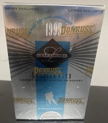 1994-95 1995 Leaf Limited Spectra Tech Hockey Hobby Box Factory Sealed - Image 1 of 4