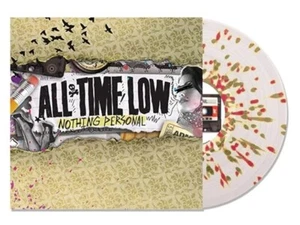 All Time Low Nothing Personal LP Excl Ltd Ed. Clear w/Gold Pink Splatter Vinyl - Picture 1 of 4