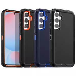 For Samsung Galaxy S24 FE 5G Case Heavy Duty Shockproof Rugged Protective Cover - Picture 1 of 47