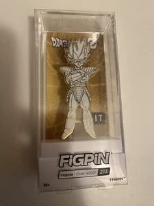 "FiGPiN Vegeta ""Oltre 9000!" 213 oro bianco 1/1000 LE - Foto 1 di 3