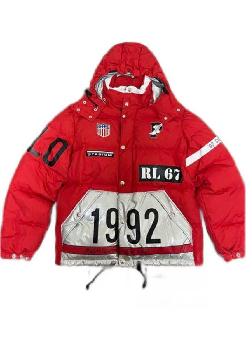 ポロラルフローレン winter stadium 1992 ダウンジャケット/M POLO RALPH LAUREN 1992 Winter Stadium Pullover Down Jacket