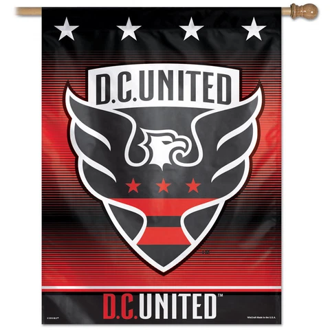 D.C. United Vertical Flag 27" x 37" MLS Cover