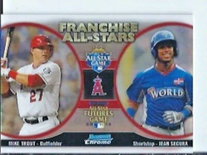 Mike Trout 2012 Bowman Chrome Franchise All Stars - Picture 1 of 1